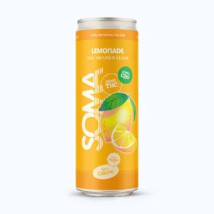 Soma THC Seltzer 4-Pack – Lemonade