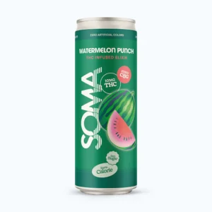 Soma THC Seltzer 4-Pack – Watermelon Punch