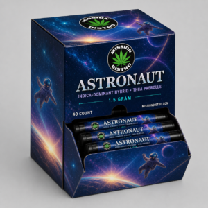 Astronaut 40-Count THCA Pre-Roll Display
