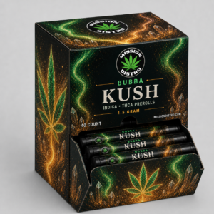Bubba Kush 40-Count THCA Pre-Roll Display