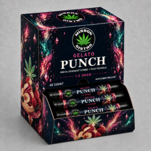 Gelato Punch 40-Count THCA Pre-Roll Display