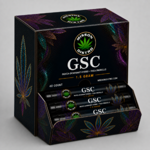 GSC 40-Count THCA Pre-Roll Display
