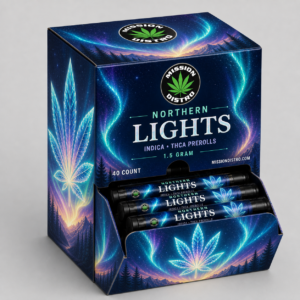 Northern Lights 40-Count THCA Pre-Roll Display
